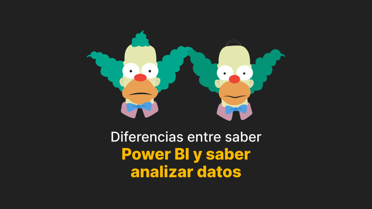 Imagen artículo 'Diferencia entre saber Power BI y saber analizar datos'